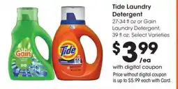 Ralphs Tide Laundry Detergent offer