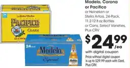 Ralphs Modelo, Corona or Pacifico or Heineken or Stella Artois offer