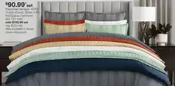 JC Penney Fieldcrest Heritage Cotton Classic Stripe 3-Pc. Full/Queen Comforter Set offer