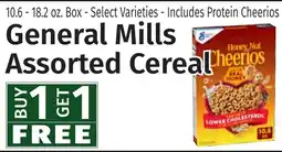 Caraluzzi's General Mills Assorted Cereal offer