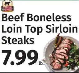 Caraluzzi's Certified Angus Beef Beef Boneless Loin Top Sirloin Steaks offer