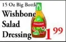 Chanatry's Hometown Market Wishbone salad dressing offer