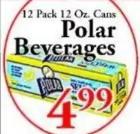 Chanatry's Hometown Market Polar Beverages offer