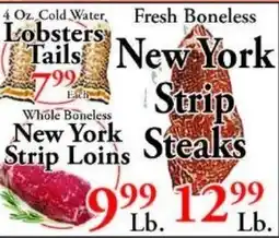 Chanatry's Hometown Market Lobsters Tails offer
