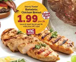 Harris Teeter Harris Teeter boneless chicken breast offer
