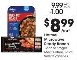 Fry's Hormel Microwave Ready Bacon offer