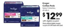 Fry's Kroger coffee pods offer