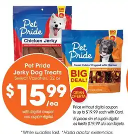 Ralphs Pet Pride Jerky Dog Treats offer