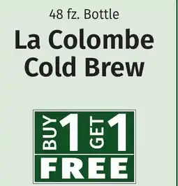 Caraluzzi's La Colombe Cold Brew offer