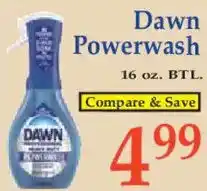 Market Basket Dawn Powerwash offer