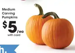 Fry's Medium Carving Pumpkins offer