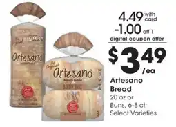Fry's Artesano Bread offer