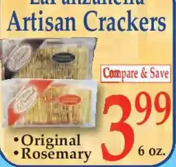 Market Basket Earl of Sandwich Artisan Crackers offer