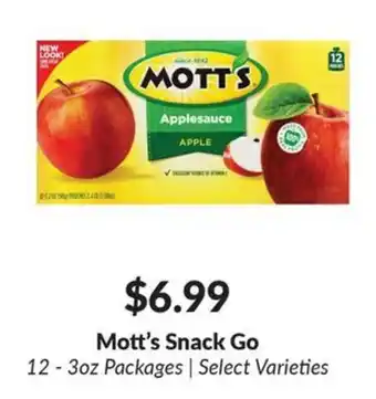 Mott's Snack Go