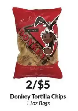 Woodman's Donkey Tortilla Chips offer