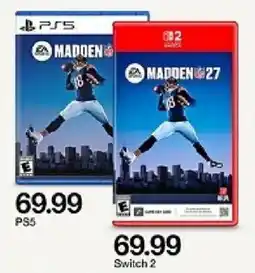 Target Madden NFL 27 offer