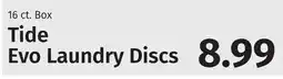 Caraluzzi's Tide evo laundry discs offer