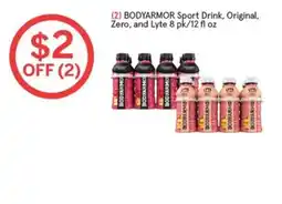 Woodman's Bodyarmor sport drink offer