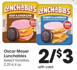 Ralphs Oscar Mayer Lunchables offer