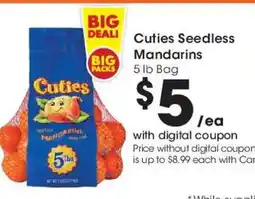Ralphs Cuties Seedless Mandarins offer