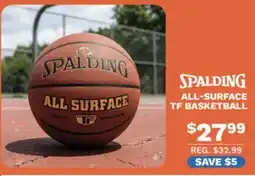 Big 5 Spalding all-surface tf basketball offer