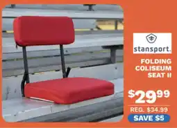 Big 5 Stansport Folding Coliseum Seat II offer