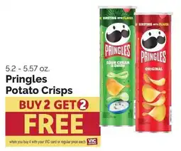 Harris Teeter Pringles Potato Crisps offer