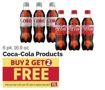 Harris Teeter Coca-Cola Products offer