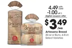 Ralphs Artesano Bread offer