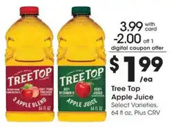 Ralphs Tree Top Apple Juice offer