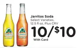 Ralphs Jarritos Soda offer