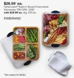 JC Penney Farberware Build-A-Board Charcuterie Serveware offer