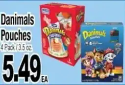 Superior Grocers Danimals Pouches offer
