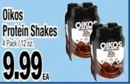 Superior Grocers Oikos protein shakes offer