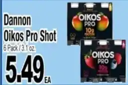 Superior Grocers Dannon Oikos Pro Shot offer