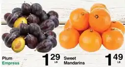 Superior Grocers Plum Empress offer