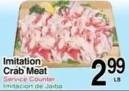 Superior Grocers Imitation Crab Meat offer