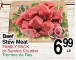 Superior Grocers Beef Stew Meat offer