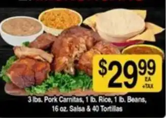 Superior Grocers Pork Carnitas offer
