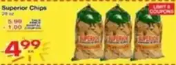 Superior Grocers Superior Chips offer