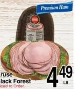 Superior Grocers Hormel black forest premium ham offer