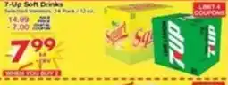 Superior Grocers 7-up soft drinks offer