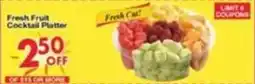 Superior Grocers Fresh Fruit Cocktail Platter offer
