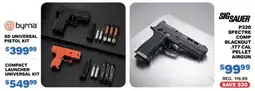 Big 5 Sig Sauer P320 Spectre Comp Blackout .177 Cal Pellet Airgun offer