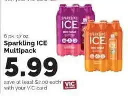 Harris Teeter Sparkling Ice Multipack offer