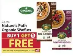 Harris Teeter Nature's Path Organic Waffles offer