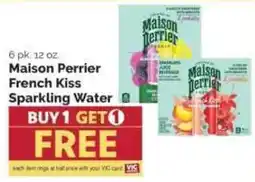 Harris Teeter Maison Perrier French Kiss Sparkling Water offer