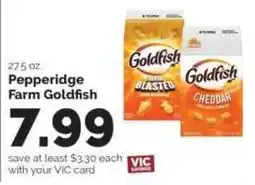 Harris Teeter Pepperidge Farm Goldfish offer