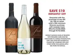 Ralphs Wines offer