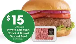 Ralphs Private Selection Chuck & Brisket Ground Beef offer